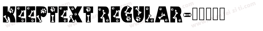 KeepText Regular字体转换